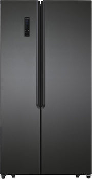 Exquisit SBS135-040FDI - Amerikaanse koelkast - Dark inox