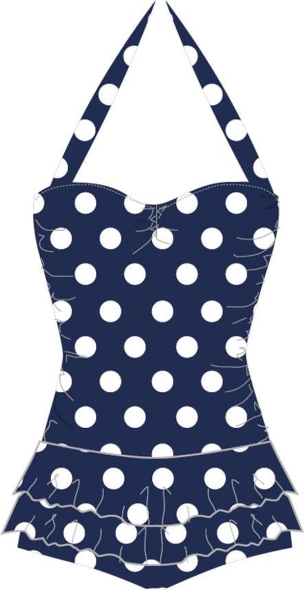 Pussy Deluxe Badpak -XS- Classic Summer Blauw
