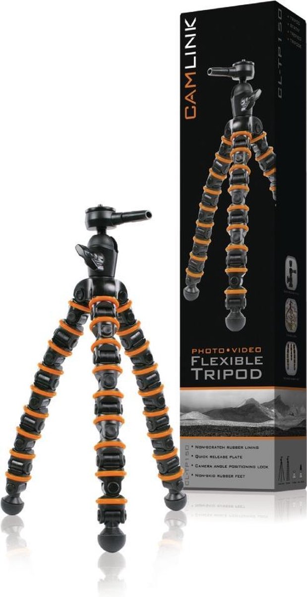 CamLink CL-TP150 Digitaal/filmcamera Zwart