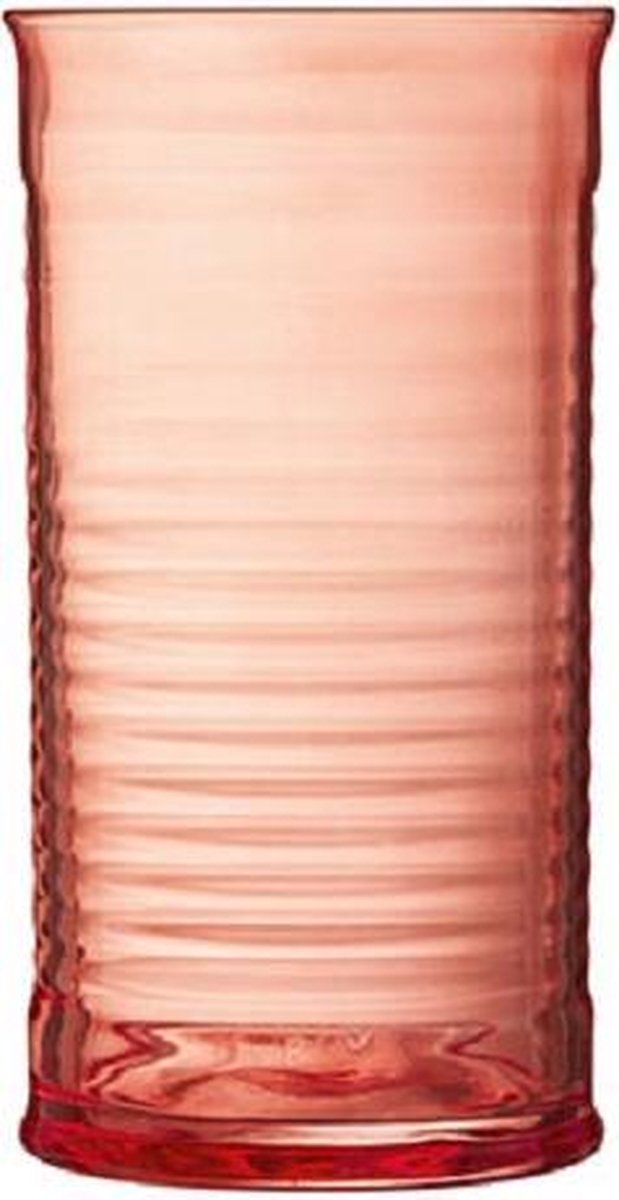 Diabolo - Longdrink Glas - Rood - 47cl - Glas - (set van 6)