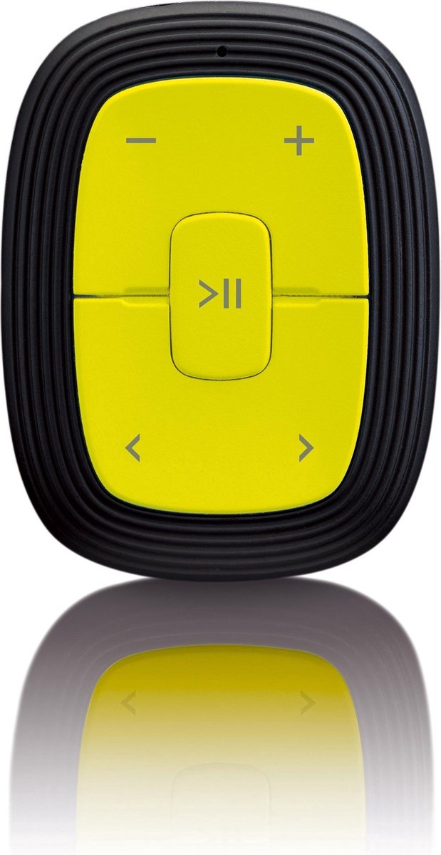 Xemio-245 - MP3 Speler inclusief sport oordopjes en USB kabel - geel