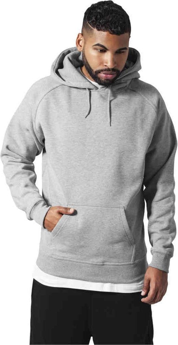 Urban Classics Basic Hoody Lichtgrijs XXL