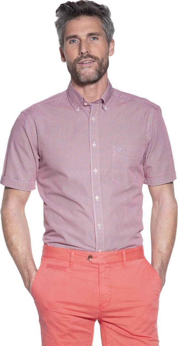 Campbell Classic Casual overhemd korte mouw