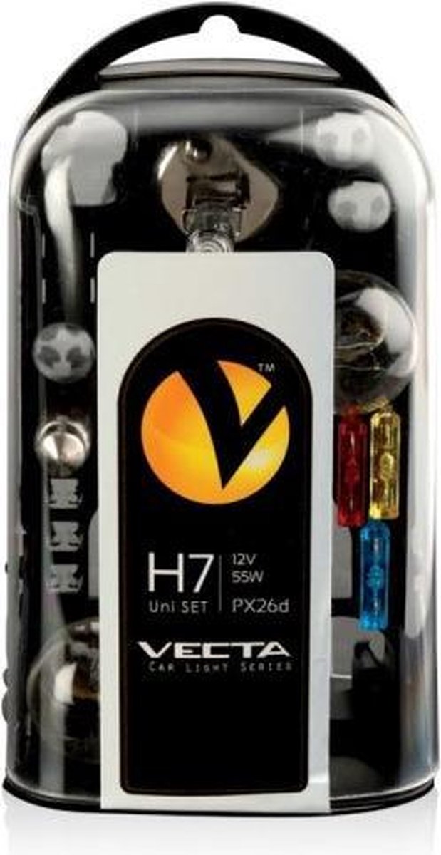 Automax Lampenset - Autotoebehoren -  H7 reservelampenset
