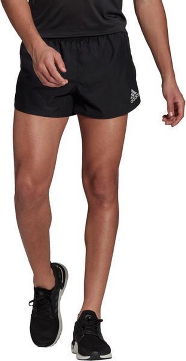 adidas Fast Split Short Heren - zwart - maat M