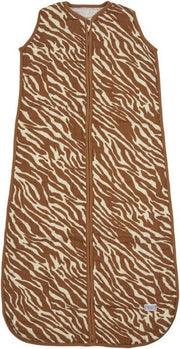 Meyco Zebra hydrofiele babyslaapzak - 110 cm - camel