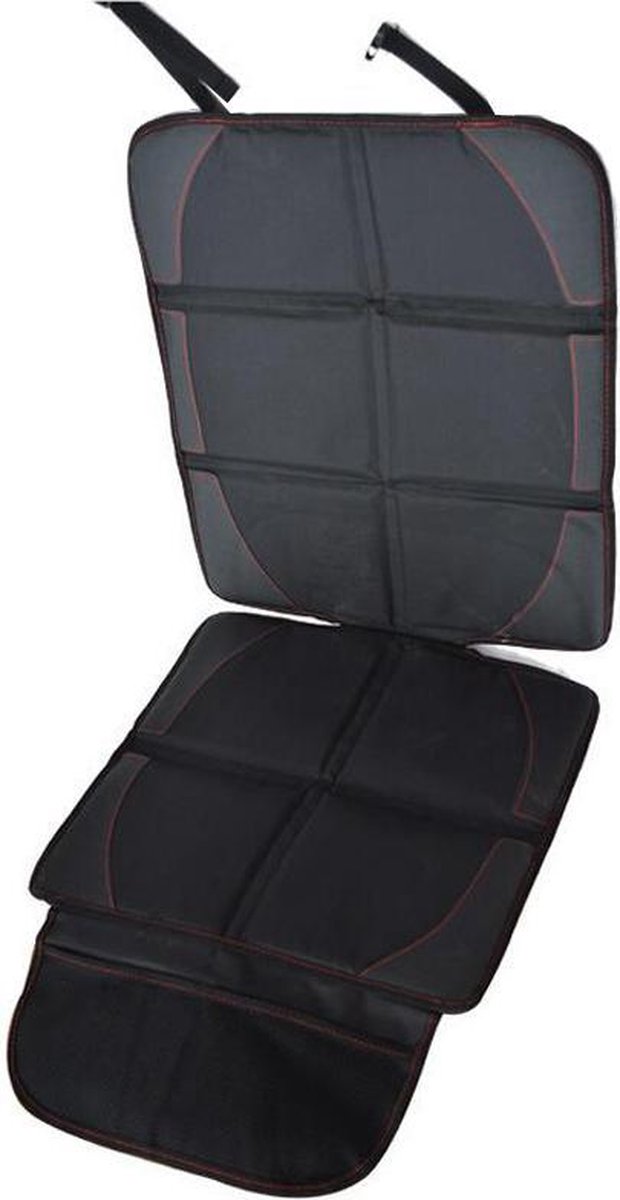 Autostoelhoes – Autostoelbeschermer – Car seat protector – Autostoel beschermer – Stoelhoes auto – Stoelbeschermer –  bestendig  – Anti slip – Opbergvak – Baby – 120 cm bij 48 cm