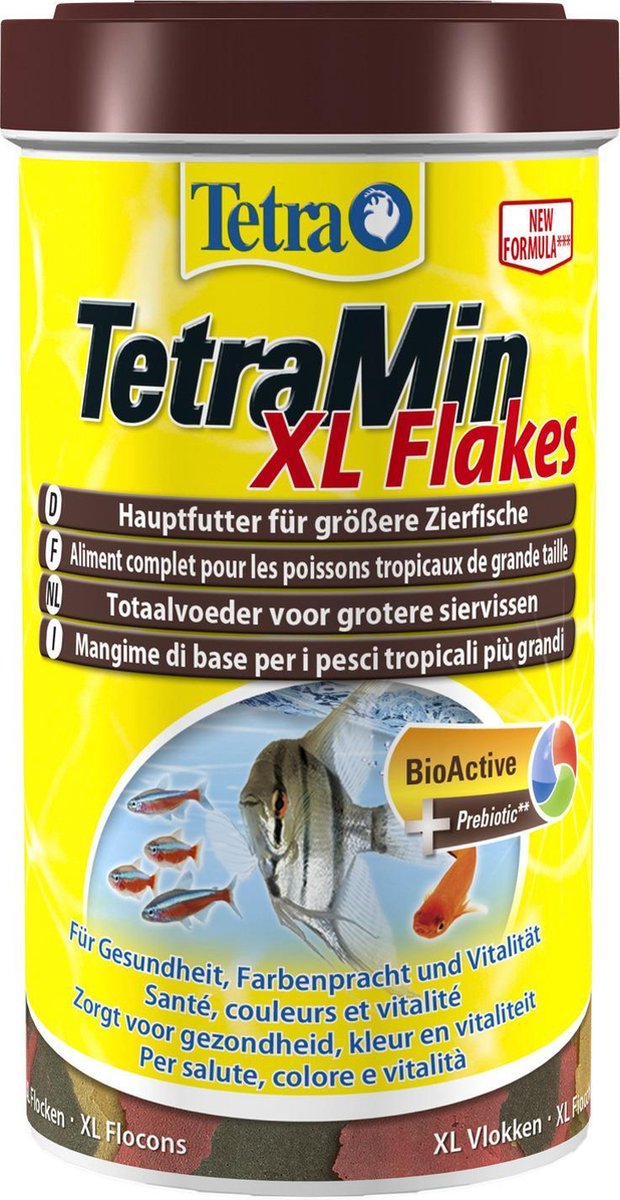 Tetramin XL Bio Active Vlokken Siervissen - Vissenvoer - 500 ml