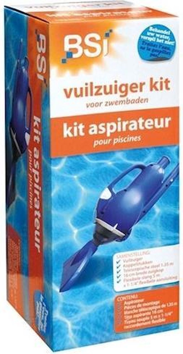Vuilzuigerkit voor het zwembad