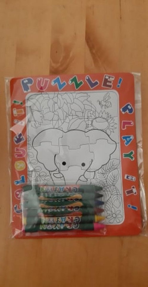 Wilde dieren puzzel