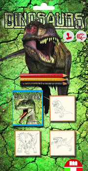 Multiprint Stempelset Dinosaurus: 7-delig