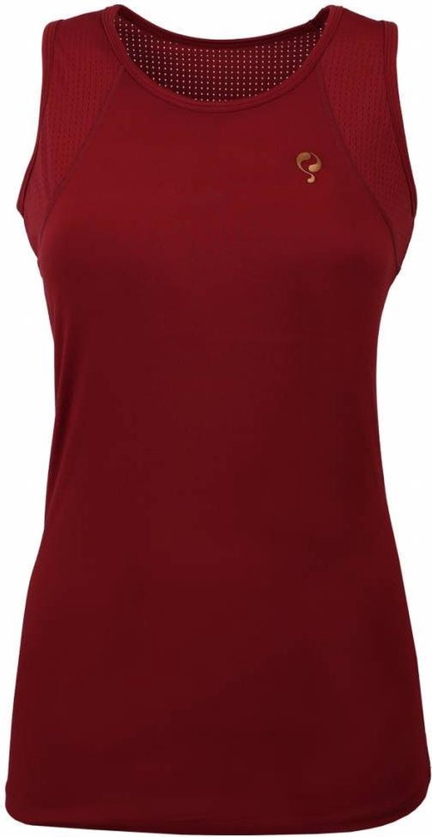 Dames Tanktop Brush Q Sundried Tomatoes