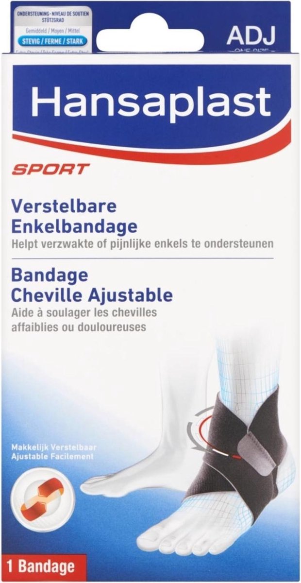 Hansapl sport neopreen enkel - 1 stuk