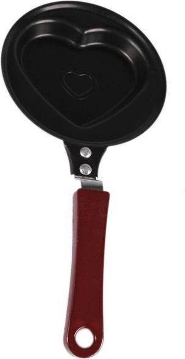 Koekenpan in hartvorm 12 cm