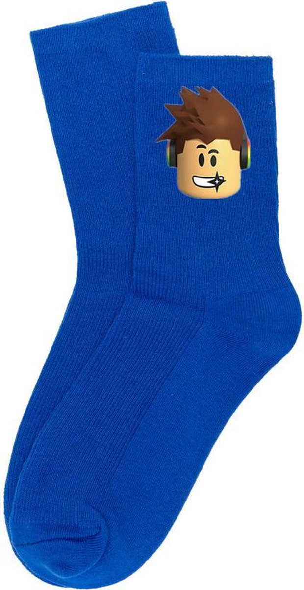 Roblox sokken - ROBLOX - sokken - leuke sokken - games - Roblox fan - donkergroen