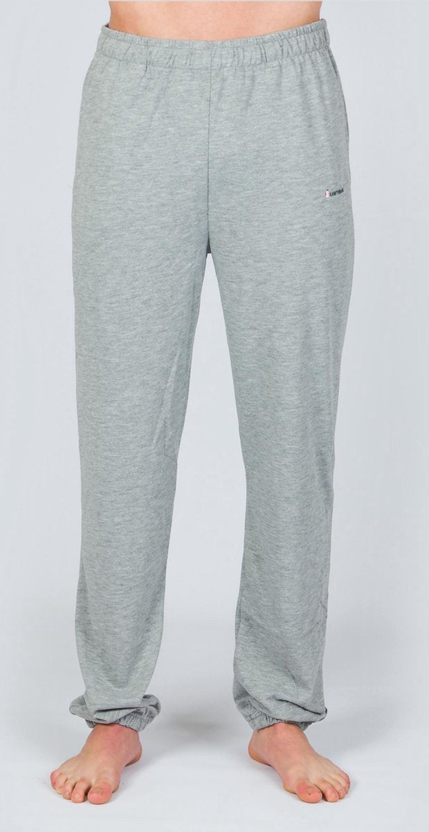 Heren dunne joggingbroek met boord