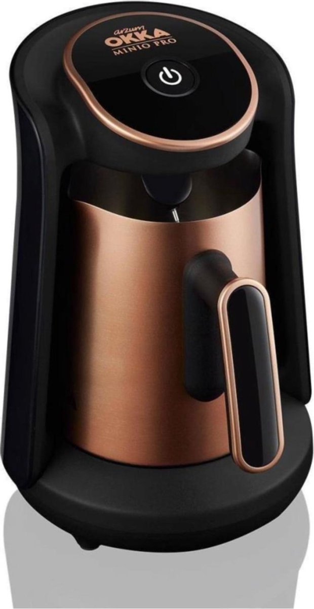Arzum OKKA Minio PRO - Stalen Koffiepot - OK0010 Copper | Turkse Koffiemachine -  | 4 kopjes | Turkish Coffee Maker | Steel Coffee Pot