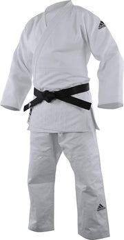 Adidas Judopak Champion II slimfit IJF | Limited Olympic - Product Kleur: Wit / Product Maat: 165