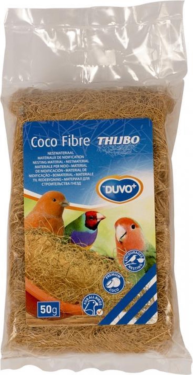 Duvo+ Kokosvezel Bruin 50g