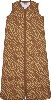 Meyco Zebra babyslaapzak - 70 cm - camel