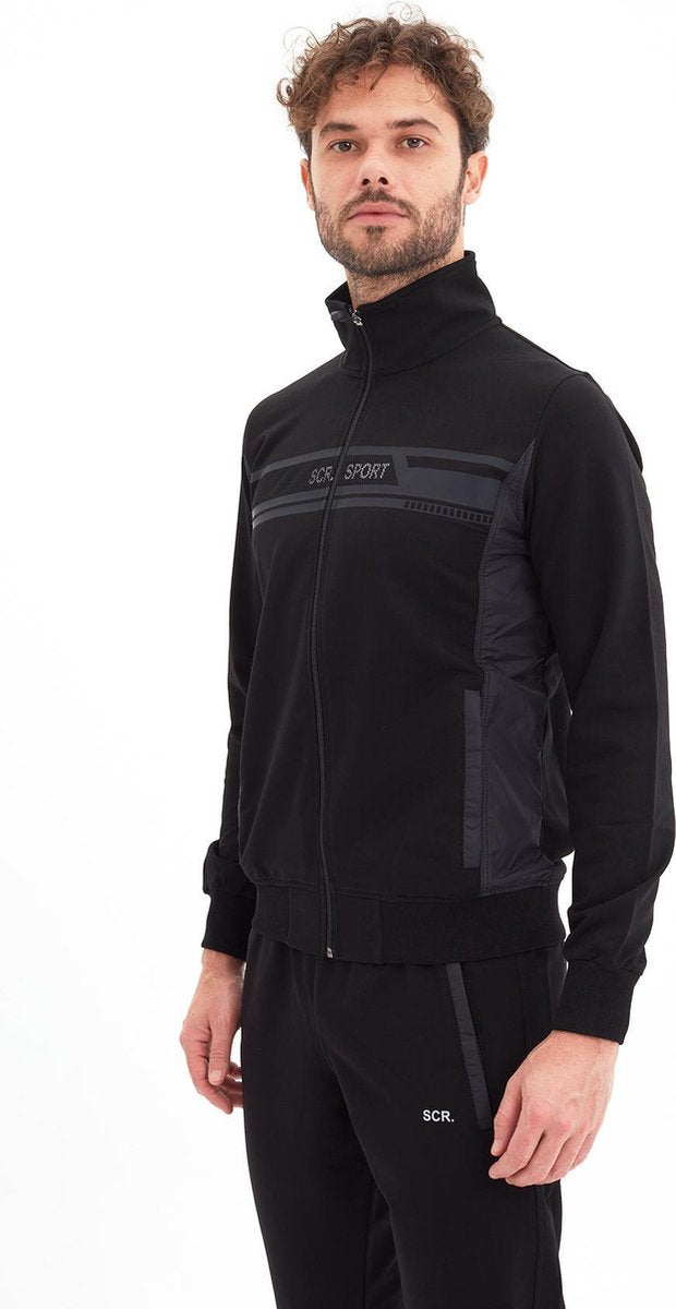 SCR. Ado Sweatvest Met Hoog Opstaande Kraag