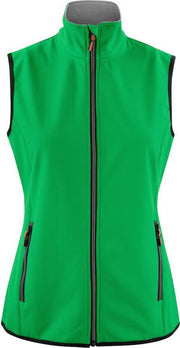 Printer Softshell Bodywarmer Vest Trial Lady 2261060 Frisgroen - Maat S