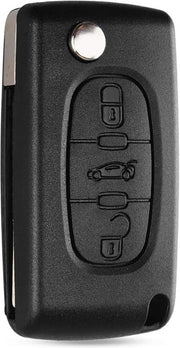 Peugeot Sleutel 3 Knop autosleutel behuizingen Peugeot 107 207 307 307S 308 407 607