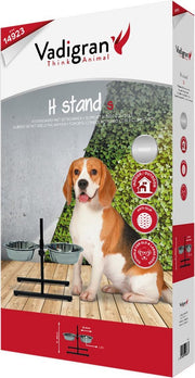 Vadigran Voederbak Honden 2 x 4000 ml - RVS