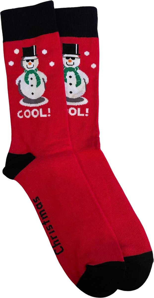 Hoogwaardige Happysocks Set | Happy Socks | One Size / Unisex | Rood / Zwart