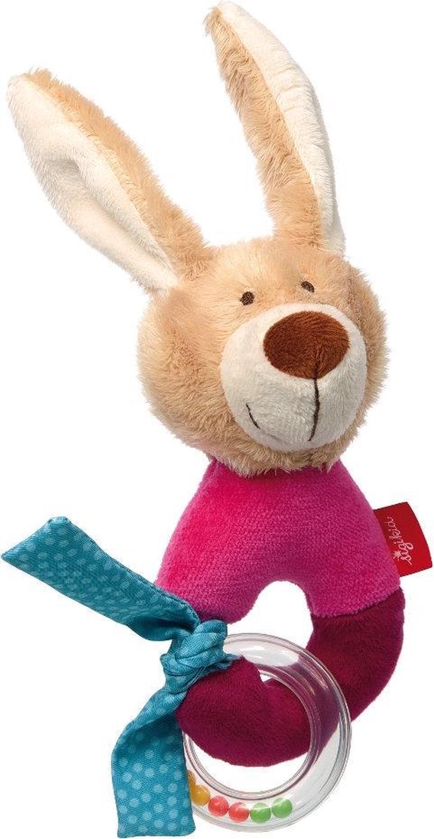 sigikid Grijpfiguur Konijn Red Stars