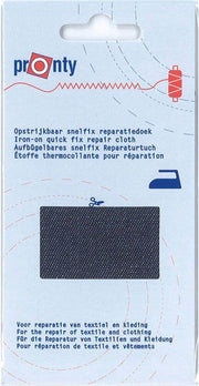 Pronty reparatiedoek snelfix - jeans blauw - 11x25cm