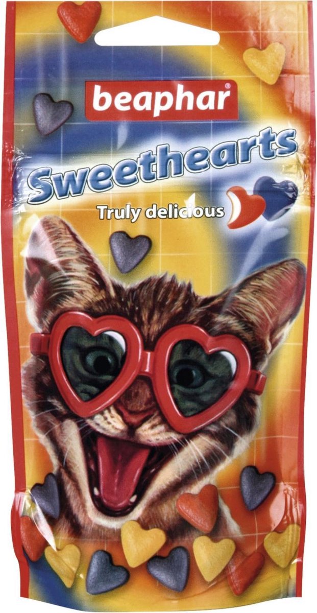 Beaphar Sweethearts - Kattensnack - 150 tabletten