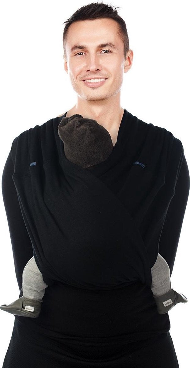 Babylonia TRI COTTI Draagdoek Baby - Large - Black
