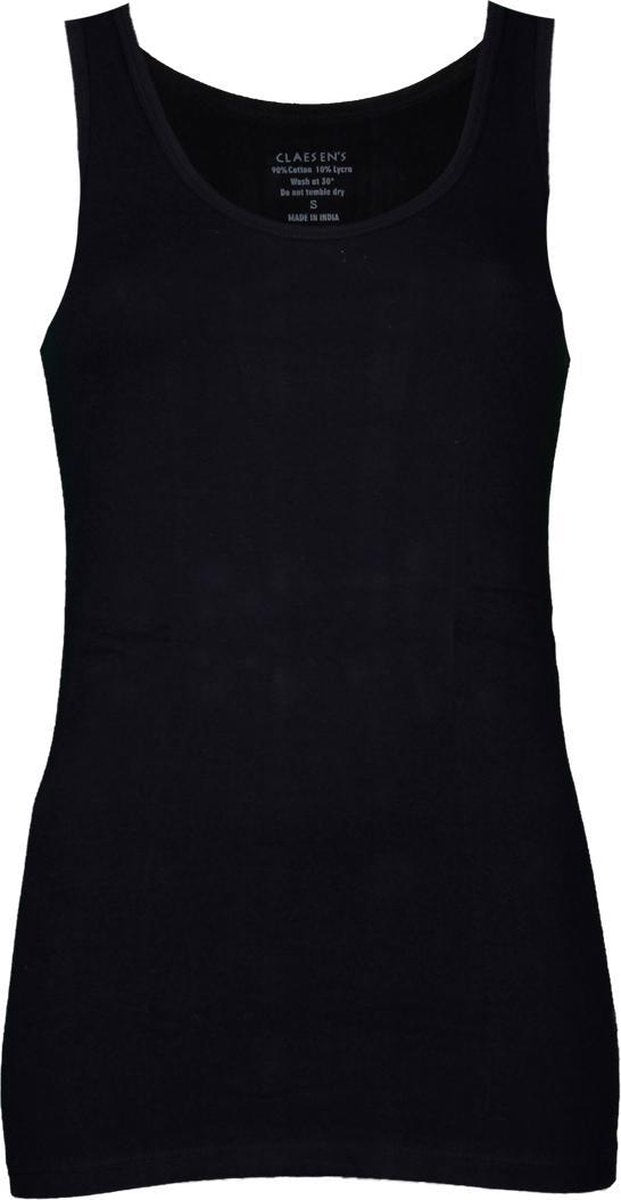 Claesens - Dames - Basis Top - Zwart - S