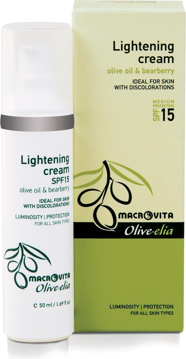 Macrovita Olive-elia Lightening Pigmentvlekken Crème SPF15
