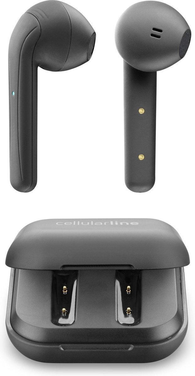 Cellularline BTJAVATWS Headset In-ear Zwart Bluetooth