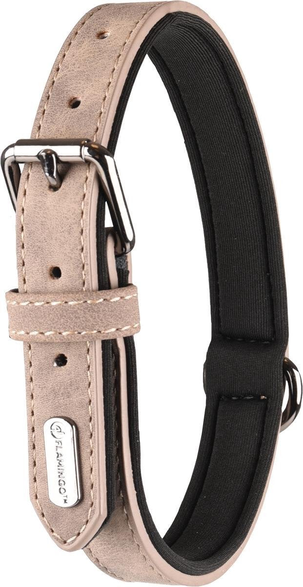 Halsband Delu Taupe - Taupe - 38 - 48 cm x 25 mm