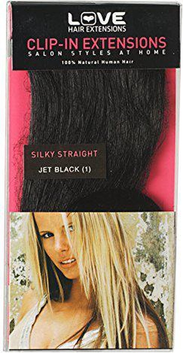 Love Hair Extensions estensioni clip-in dei capelli 100% capelli umani colore 6 Dark Ash Brown