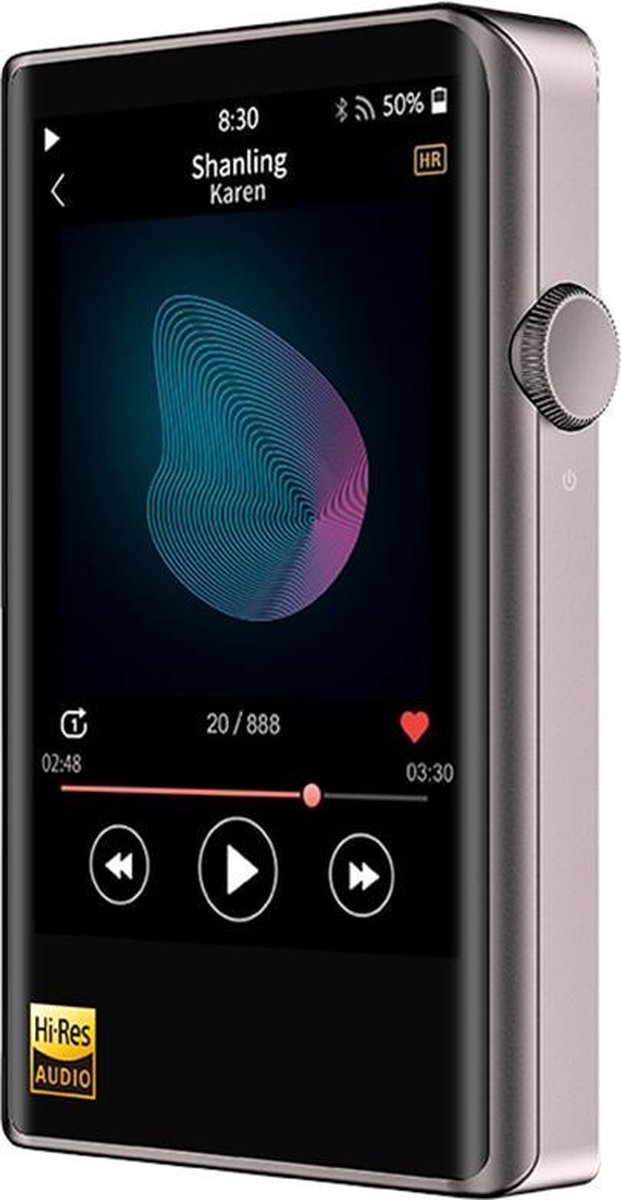 M2X Portable Music Player Titanium