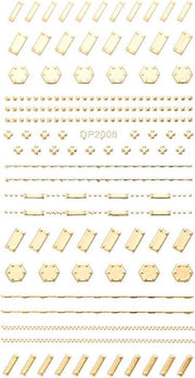 Nail art professional stickers 3D - Goud - DP-2008 - DM-Products
