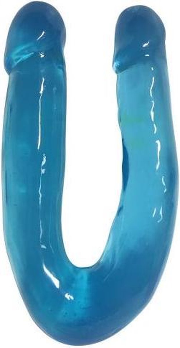 Bundle - Lollicock - Lollicock Dubbele Dildo - Berry met glijmiddel