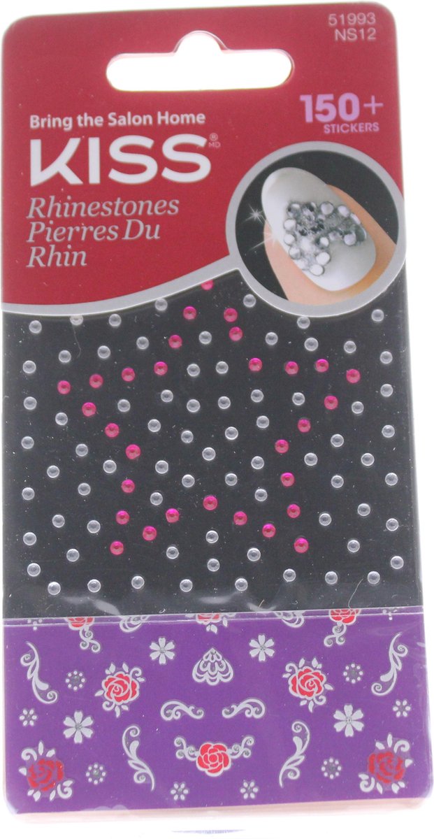 Kiss Nail Artist Rhinestones over 150 stickers (ster)