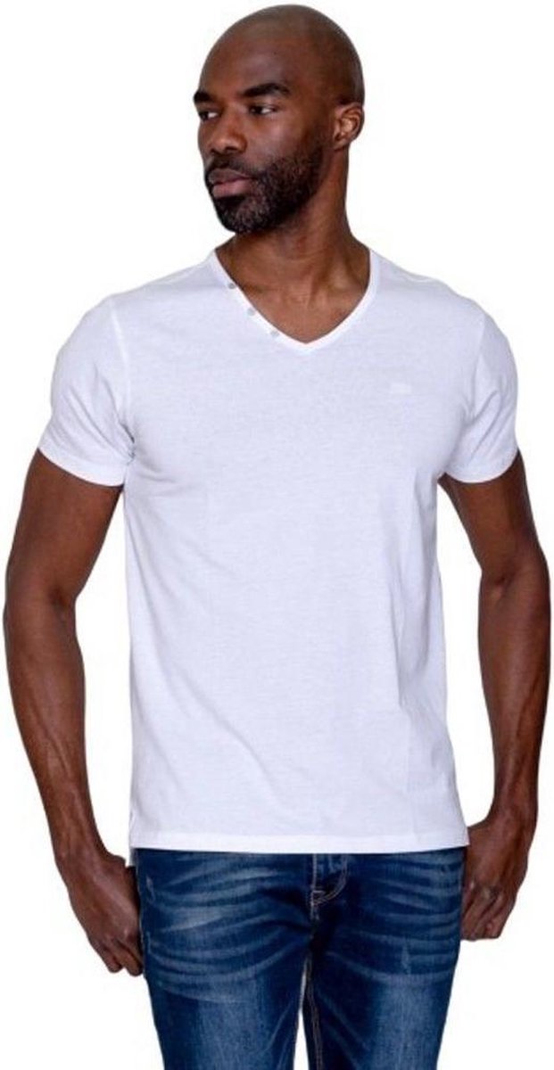 MZ72 - Heren T-Shirt - Toocolor Pastel - Wit