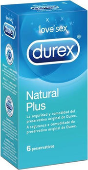 Durex Natural Plus 6 condooms