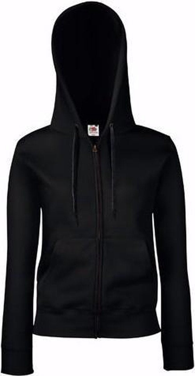 Zwart Fruit of the Loom vest voor dames L
