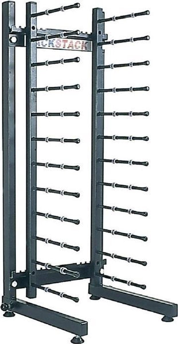Jackstack tafelmodel bordenrek 12 borden