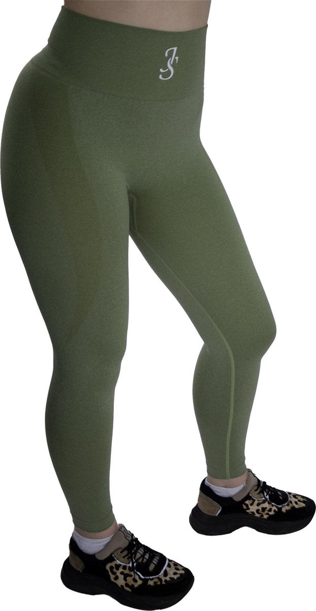 Dames sportlegging – Dames sportkleding – Dames sportbroek –  Seamless buttline legging -  Yoga pants – Fitness legging – Yoga legging – Yoga broek - sport Legging Voor Fitness / Yoga / Vrije Tijd – Comfortabel - JS