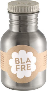 Blafre - RVS Drinkbeker Stalen Drinkfles 300 ml Grijs