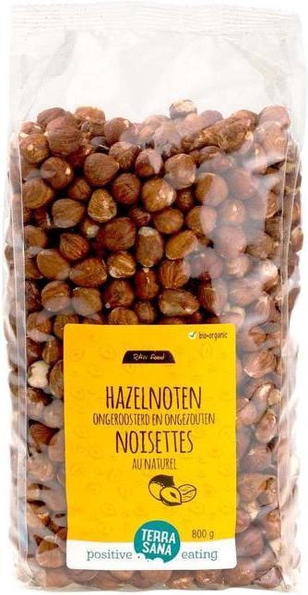 Terrasana Hazelnoten bruin gepeld 800 gram