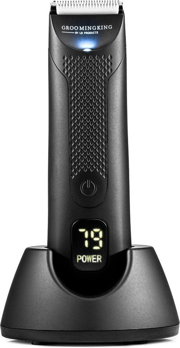 GROOMINGKING™- Bodygroomer - 100% Waterdicht - Oplaadbaar Incl. Laadstation - Elektrisch Scheerapparaat voor mannen - Trimmer